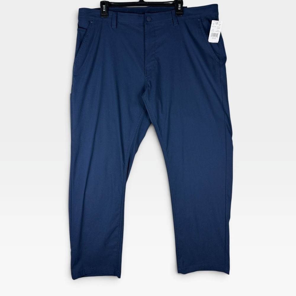 Weatherproof Vintage Momentum Utility Pants Mens 38x30 Blue Slim Straight NWT